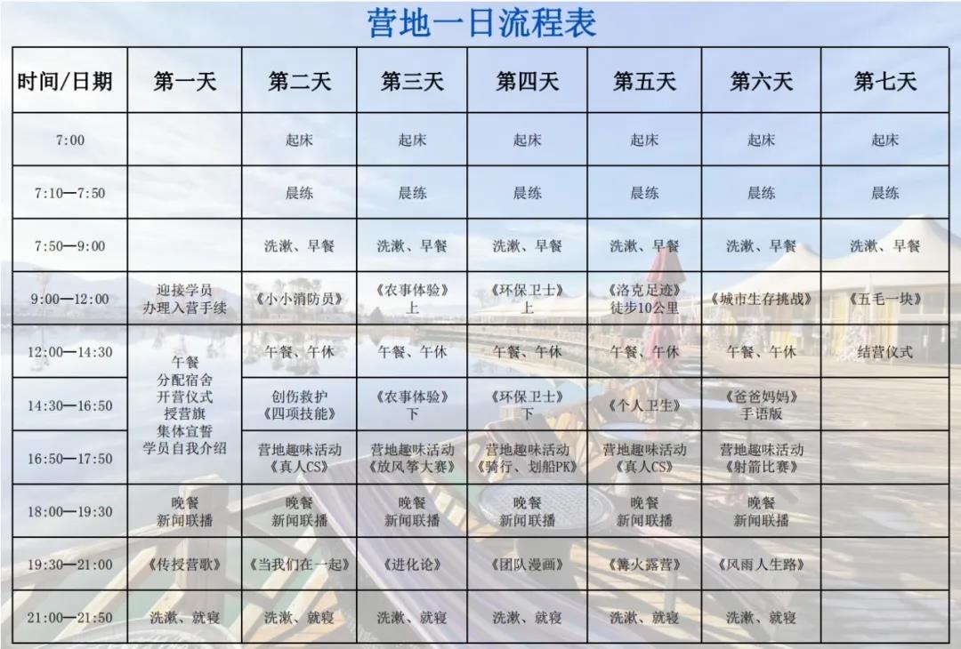 麗江成長夏令營